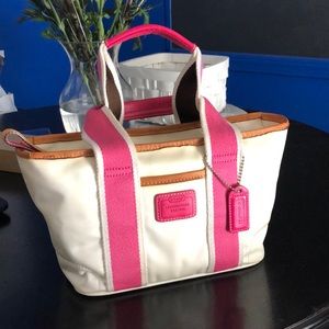 Vintage coach Hamptons mini tote